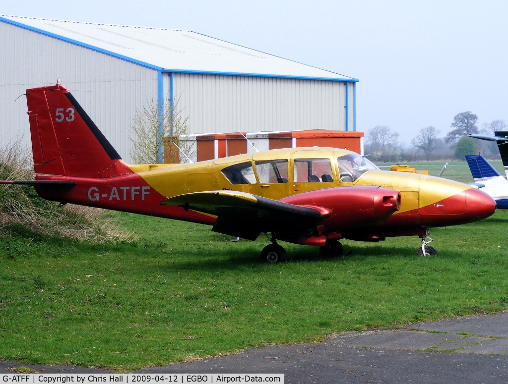 G-ATFF, 1965 Piper PA-23-250 Aztec E C/N 27-2898, Previous ID: N5769Y