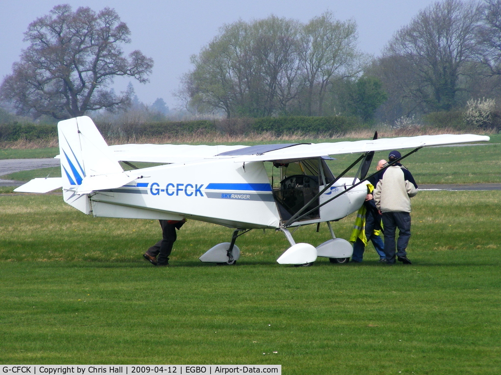 G-CFCK, 2008 Skyranger Swift 912S(1) C/N BMAA/HB/565, Skyranger Swift 912S