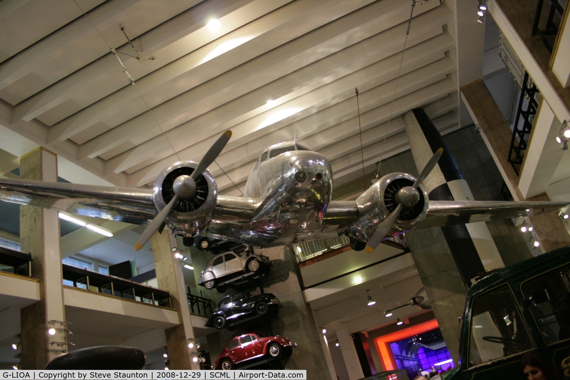 G-LIOA, Lockheed Electra 10-A C/N 1037, Taken at the Science Museum, London. December 2008