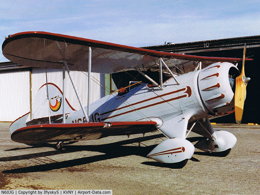 N60JG, 1988 Classic Aircraft Corp WACO YMF C/N F5-019, N60JG WACO YMF