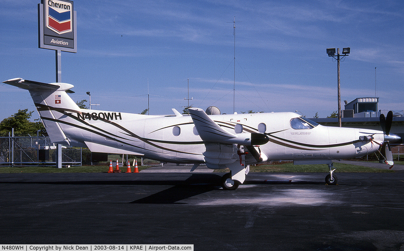 N480WH, 2002 Pilatus PC-12/45 C/N 480, KPAE