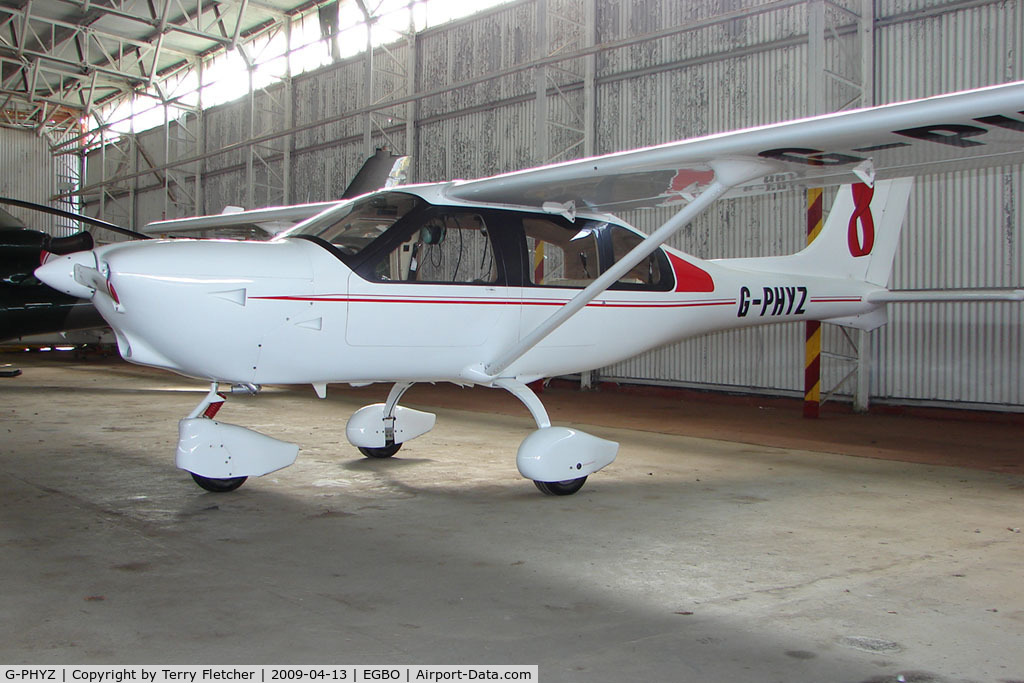 G-PHYZ, 2008 Jabiru J430 C/N PFA 336-14617, Jabiru at Wolverhampton 2009 Easter Fly-In day