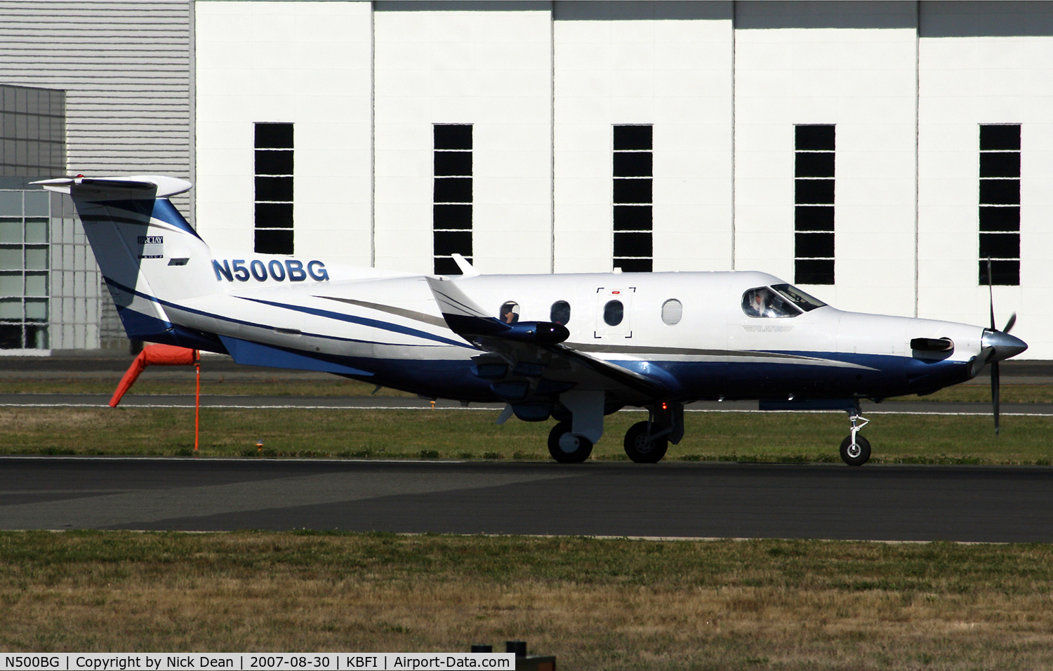 N500BG, 2004 Pilatus PC-12/45 C/N 600, KBFI