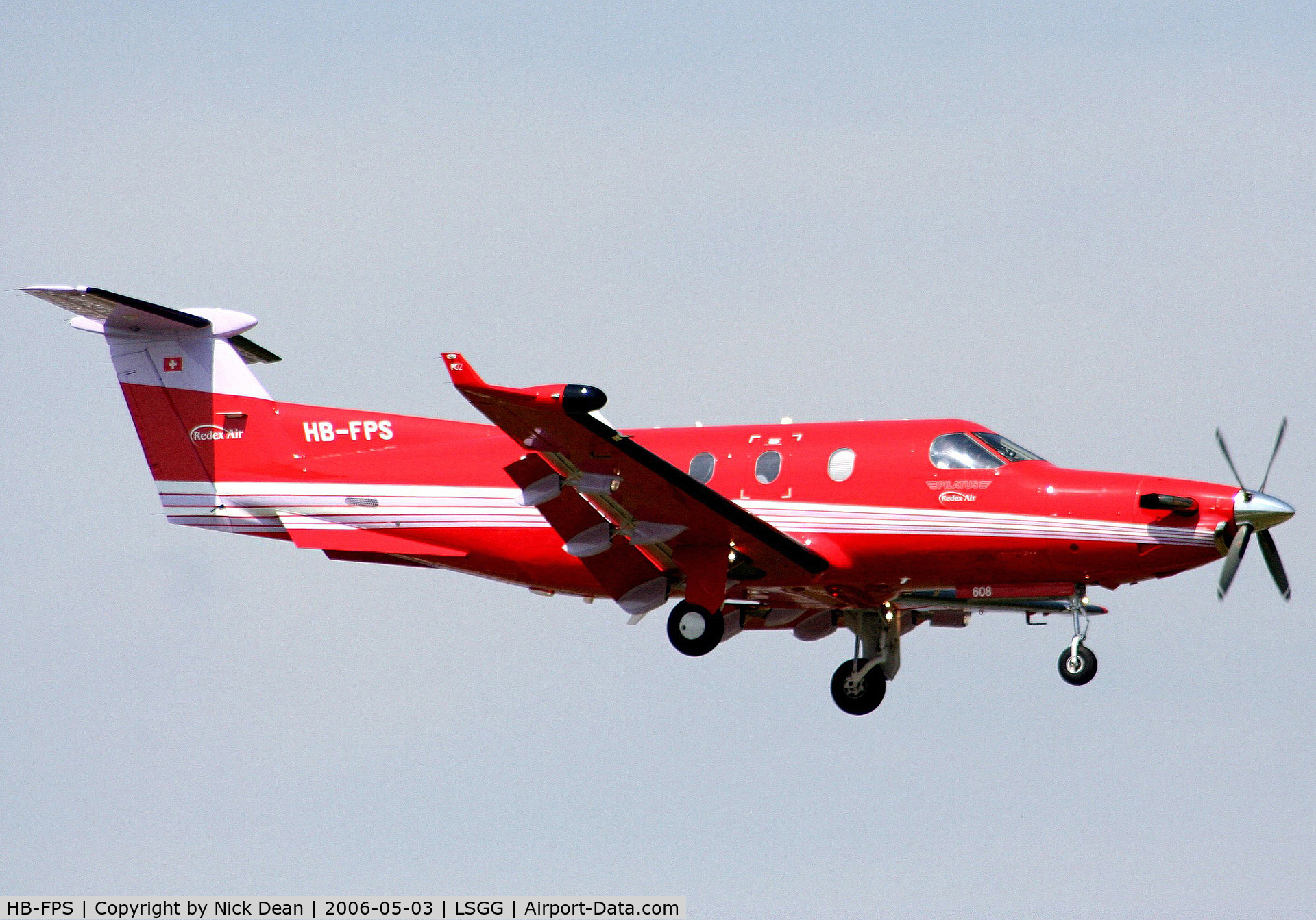 HB-FPS, 2005 Pilatus PC-12/45 C/N 608, LSGG