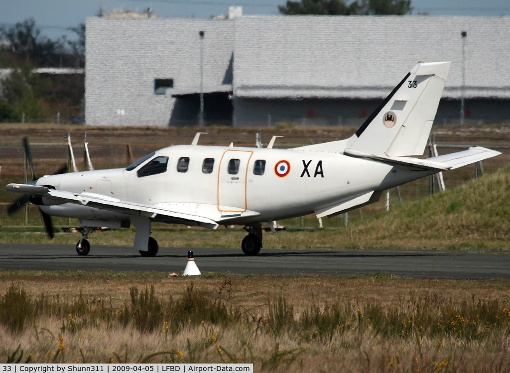 33, Socata TBM-700A C/N 33, Rolling for first flight with people... during BA106 Open Day