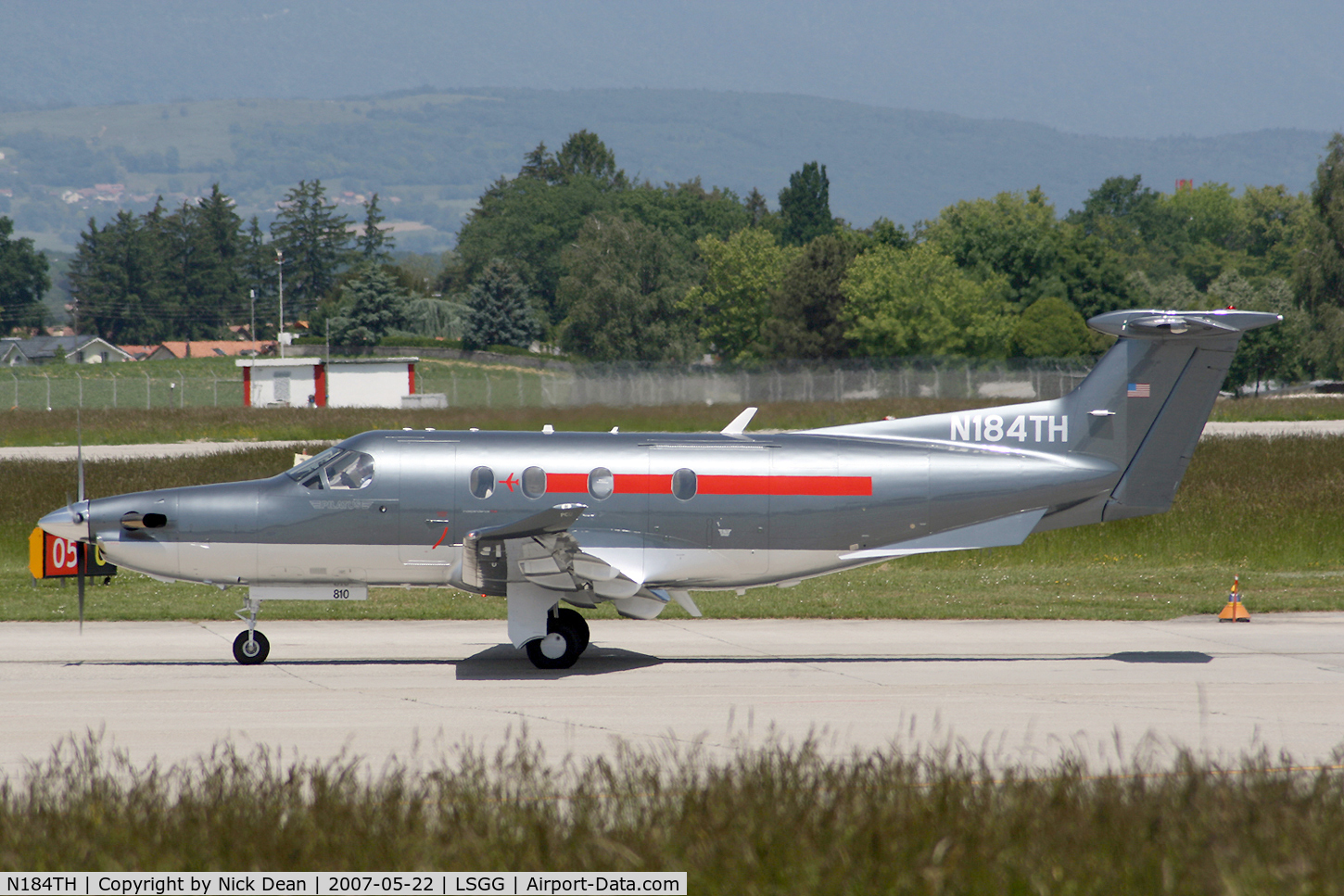 N184TH, 2007 Pilatus PC-12/47 C/N 810, LSGG