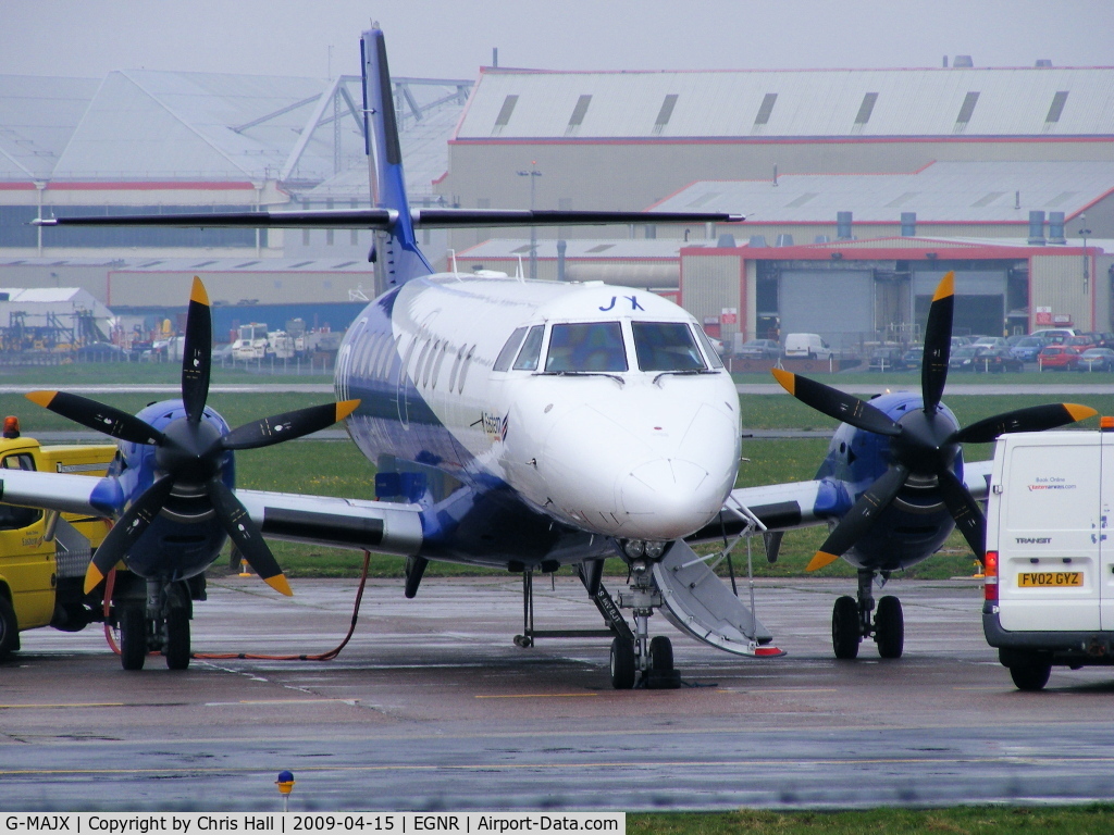 G-MAJX, 1997 British Aerospace Jetstream 41 C/N 41098, Eastern Airways
