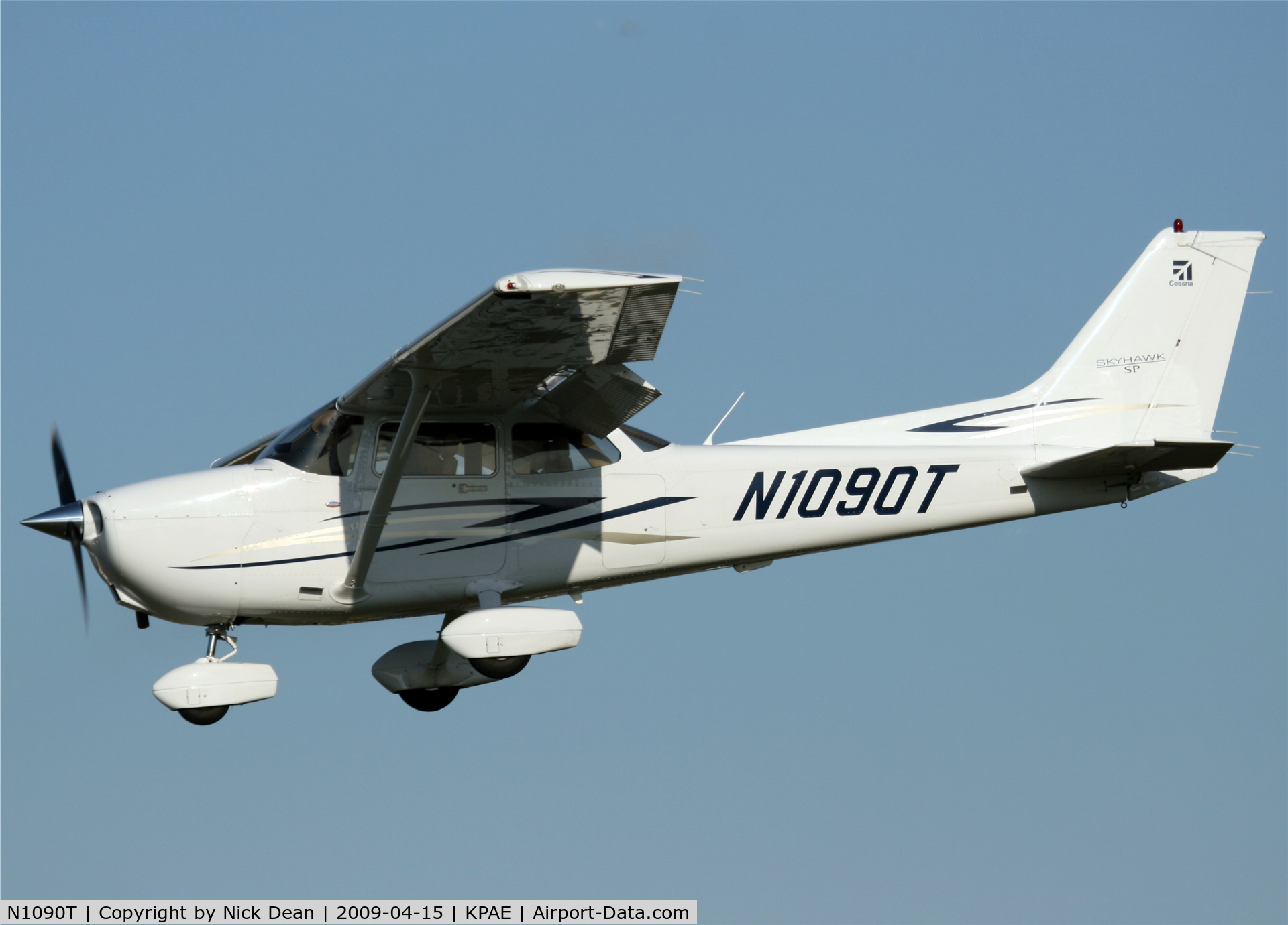 N1090T, 2007 Cessna 172S C/N 172S10607, KPAE