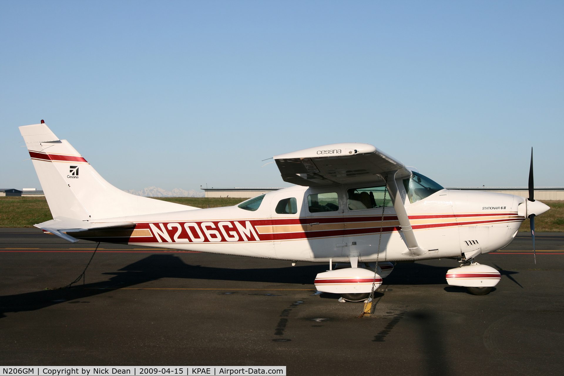 N206GM, 1984 Cessna U206G Stationair C/N U20606837, KPAE