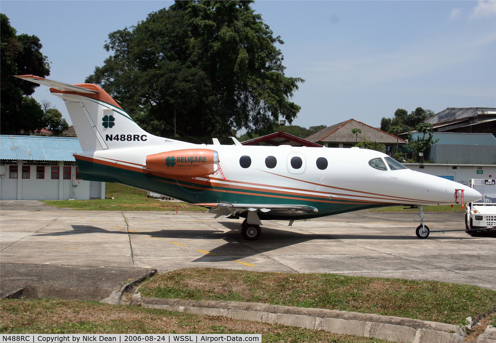 N488RC, 2001 Raytheon Aircraft Company 390 C/N RB-23, WSSL N488RC became VT-RAL also posted and was DBR and W/O after a flaps up landing at Udaipur 19 Mar 2008