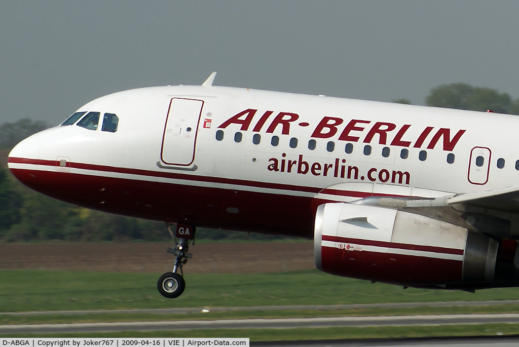 D-ABGA, 2005 Airbus A319-132 C/N 2383, Air Berlin Airbus A319-132