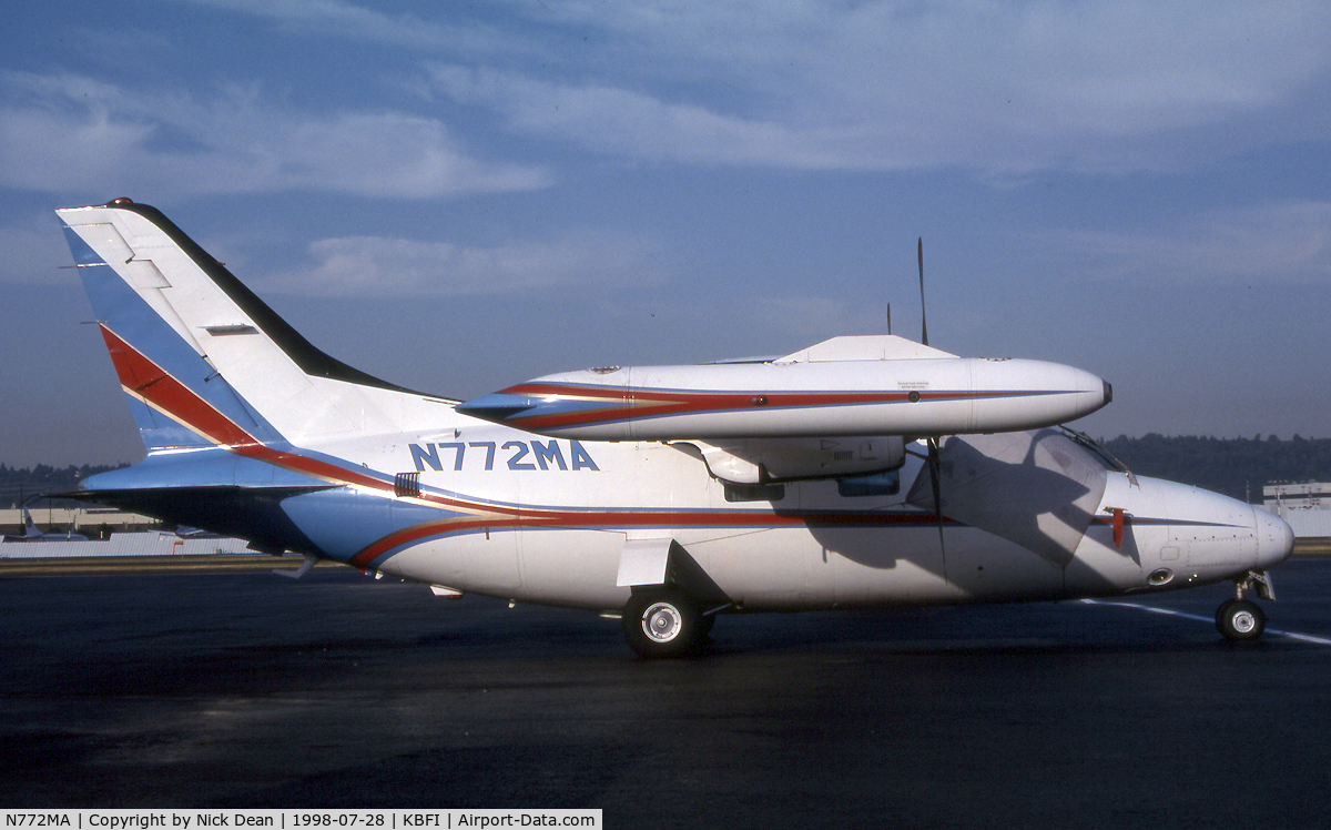 N772MA, 1978 Mitsubishi MU-2B-26A C/N 382SA, KBFI