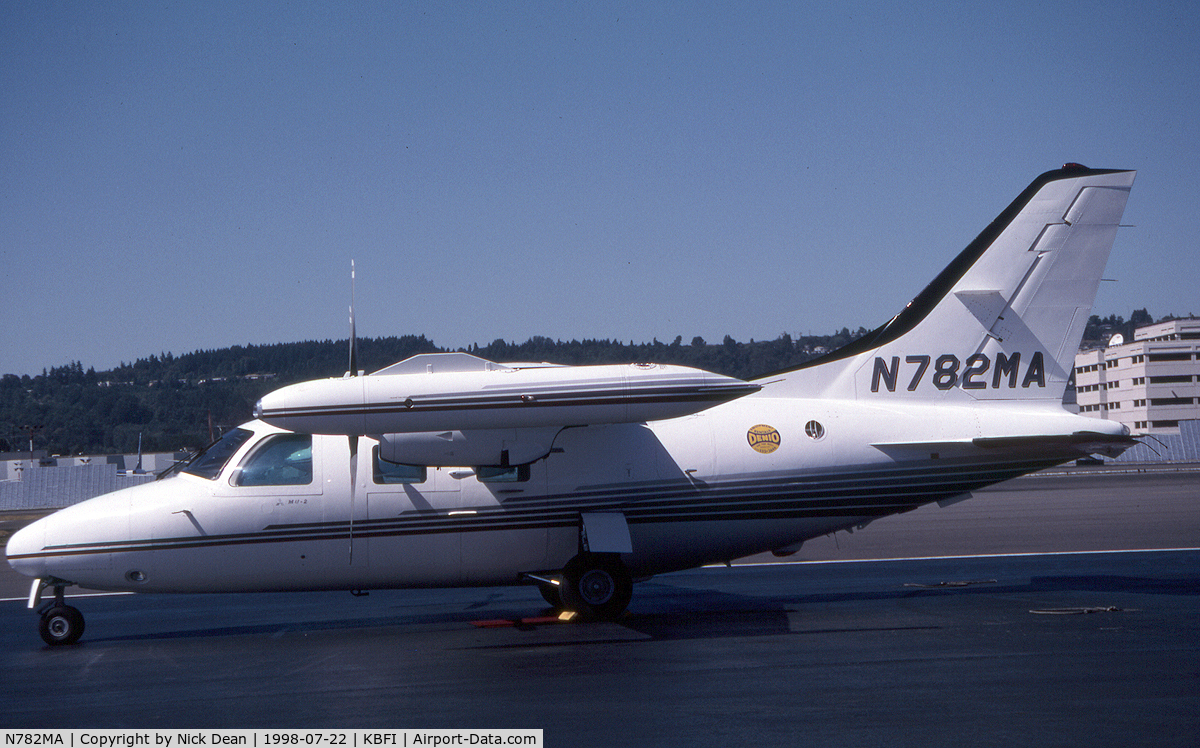 N782MA, 1978 Mitsubishi MU-2B-26A C/N 390SA, KBFI