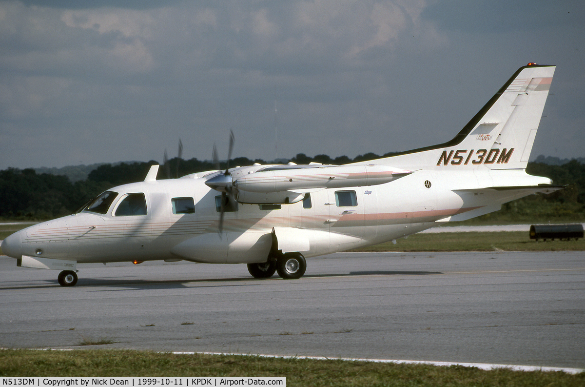 N513DM, 1982 Mitsubishi MU-2B-60 Marquise C/N 1560 S.A., KPDK