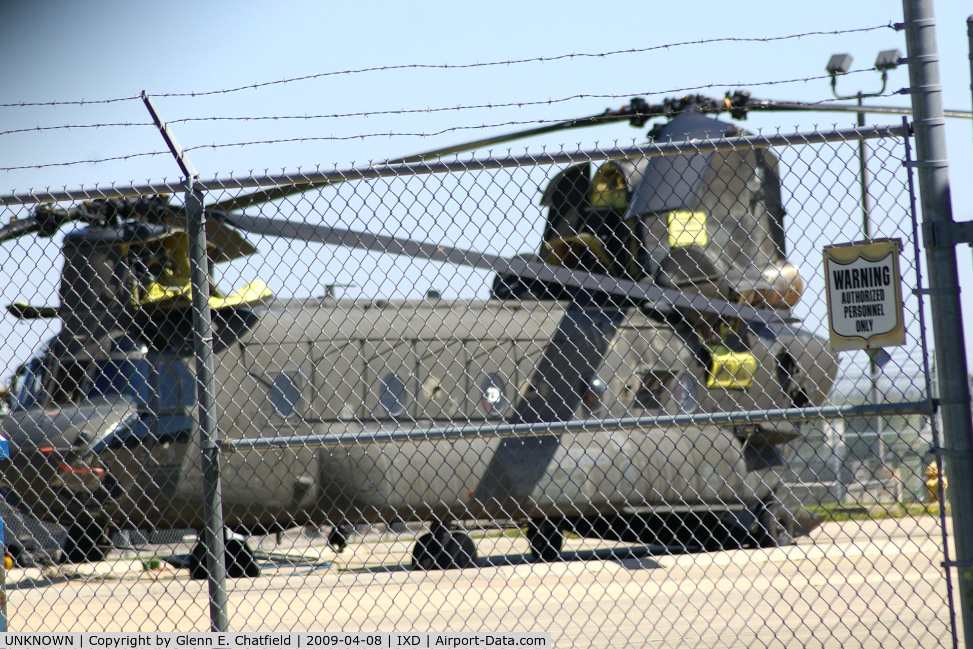 UNKNOWN, , CH-47D undergoing maintenance at the Army National Guard
