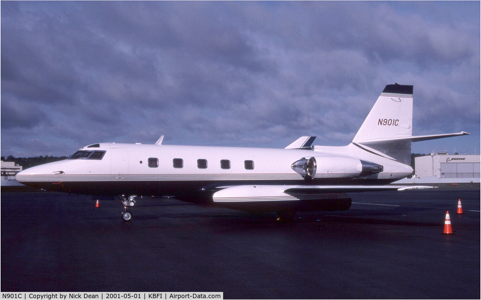 N901C, 1977 Lockheed CitationJet CJ3 C/N 5218, KBFI