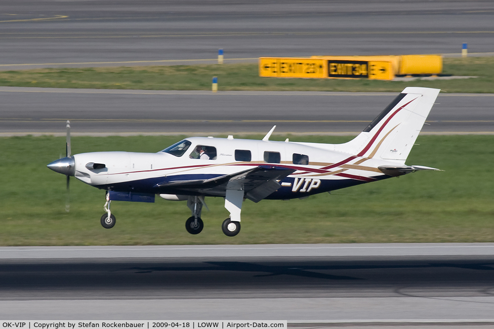 OK-VIP, 2006 Piper PA-46-500TP Malibu Meridian C/N 4697273, Nice little aircraft