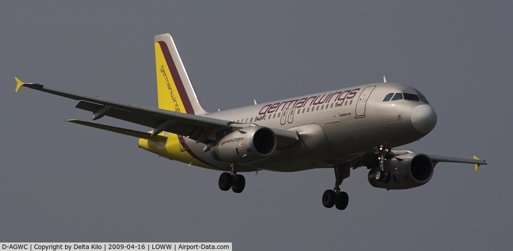 D-AGWC, 2006 Airbus A319-132 C/N 2976, GERMANWINGS  A319 with white nose