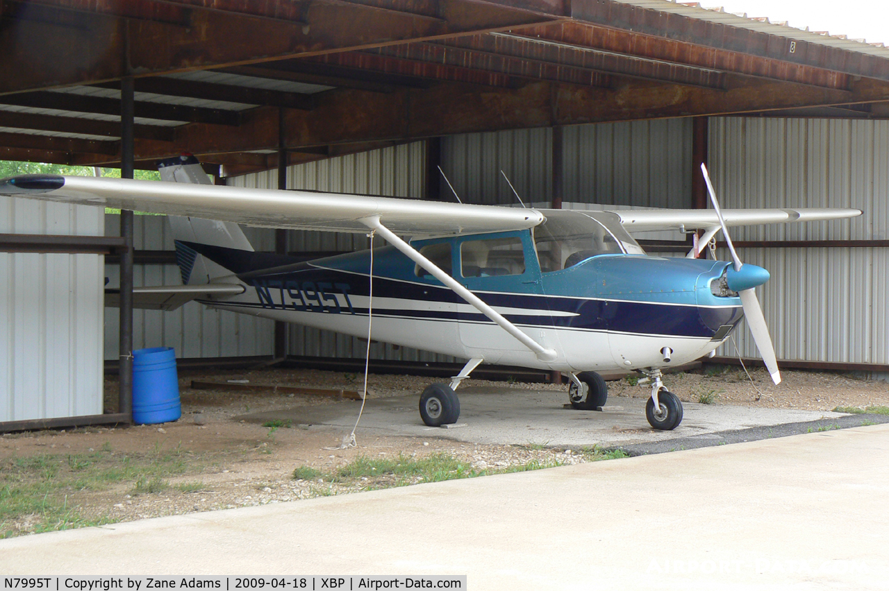 N7995T, 1960 Cessna 175A Skylark C/N 56695, At Bridgeport Municipal Airport