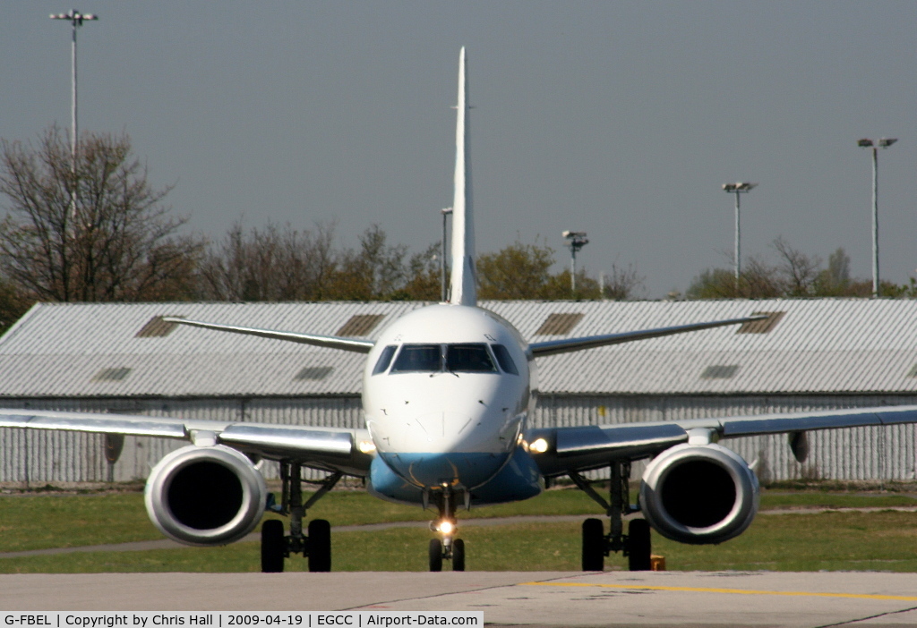 G-FBEL, 2008 Embraer 195LR (ERJ-190-200LR) C/N 19000184, flybe