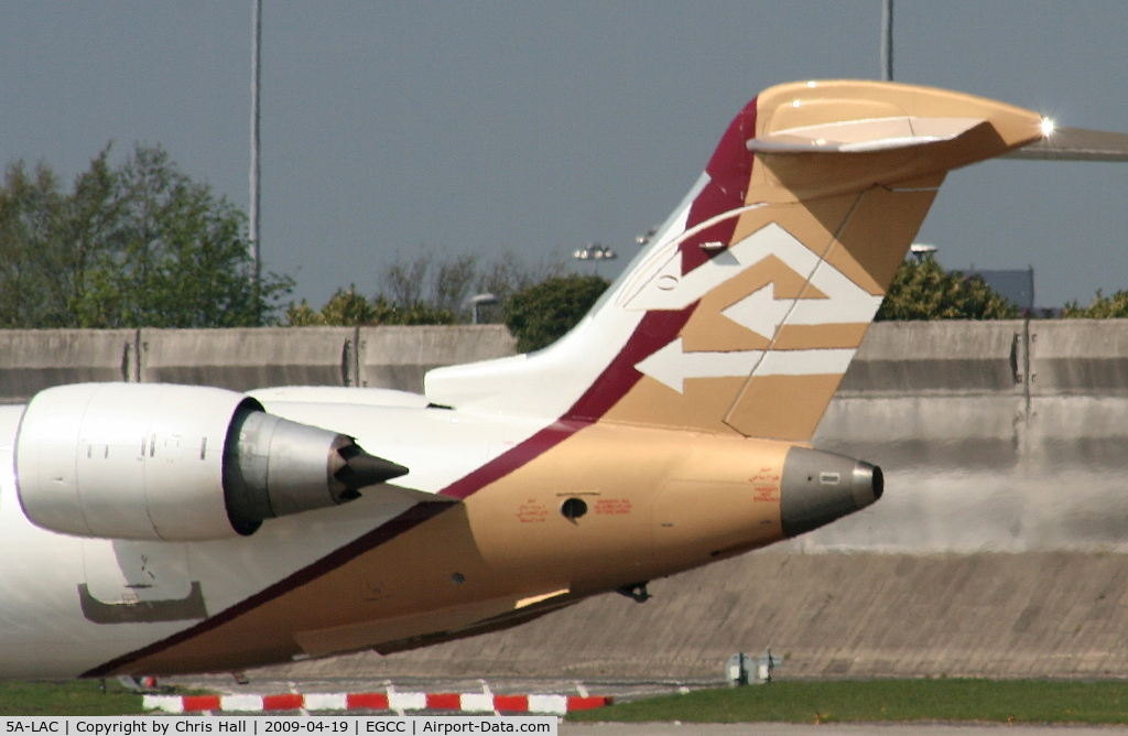 5A-LAC, 2007 Bombardier CRJ-900ER (CL-600-2D24) C/N 15122, Libyan Airlines