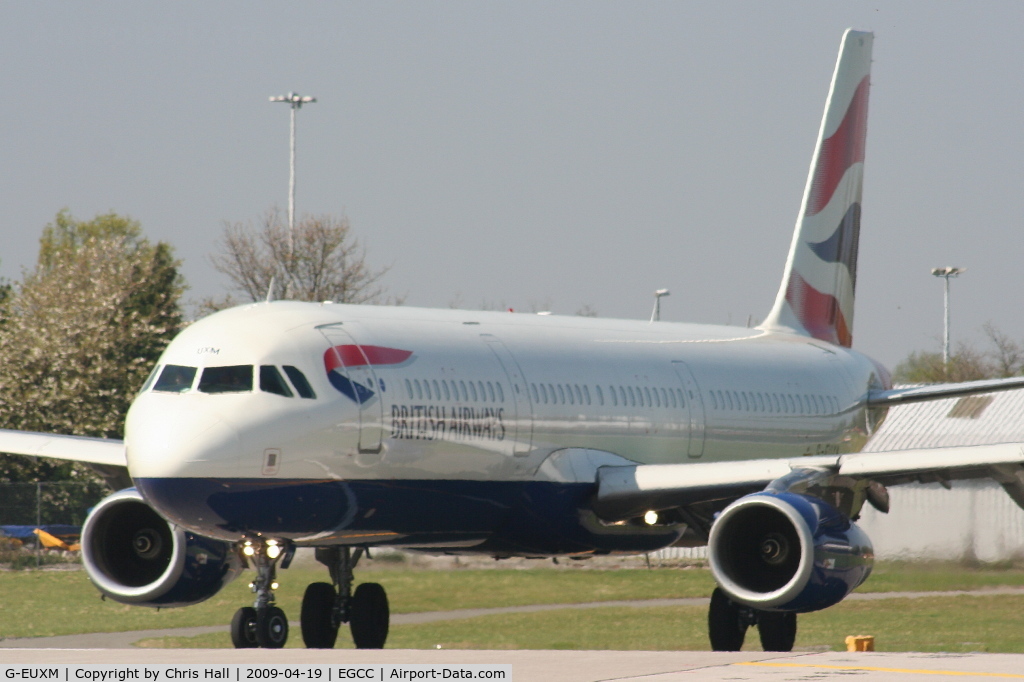 G-EUXM, 2007 Airbus A321-231 C/N 3290, British Airways
