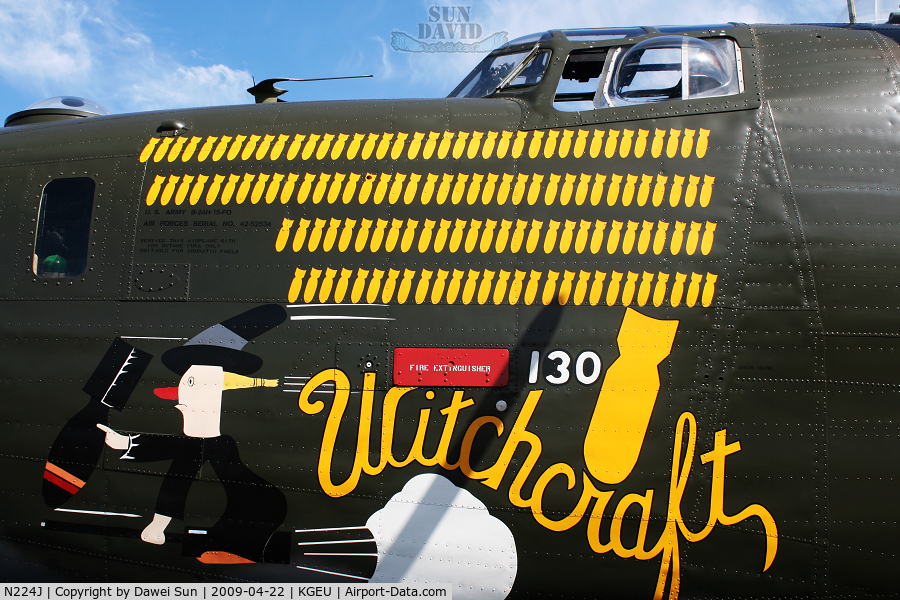 N224J, 1944 Consolidated B-24J-85-CF Liberator C/N 1347 (44-44052), N224J