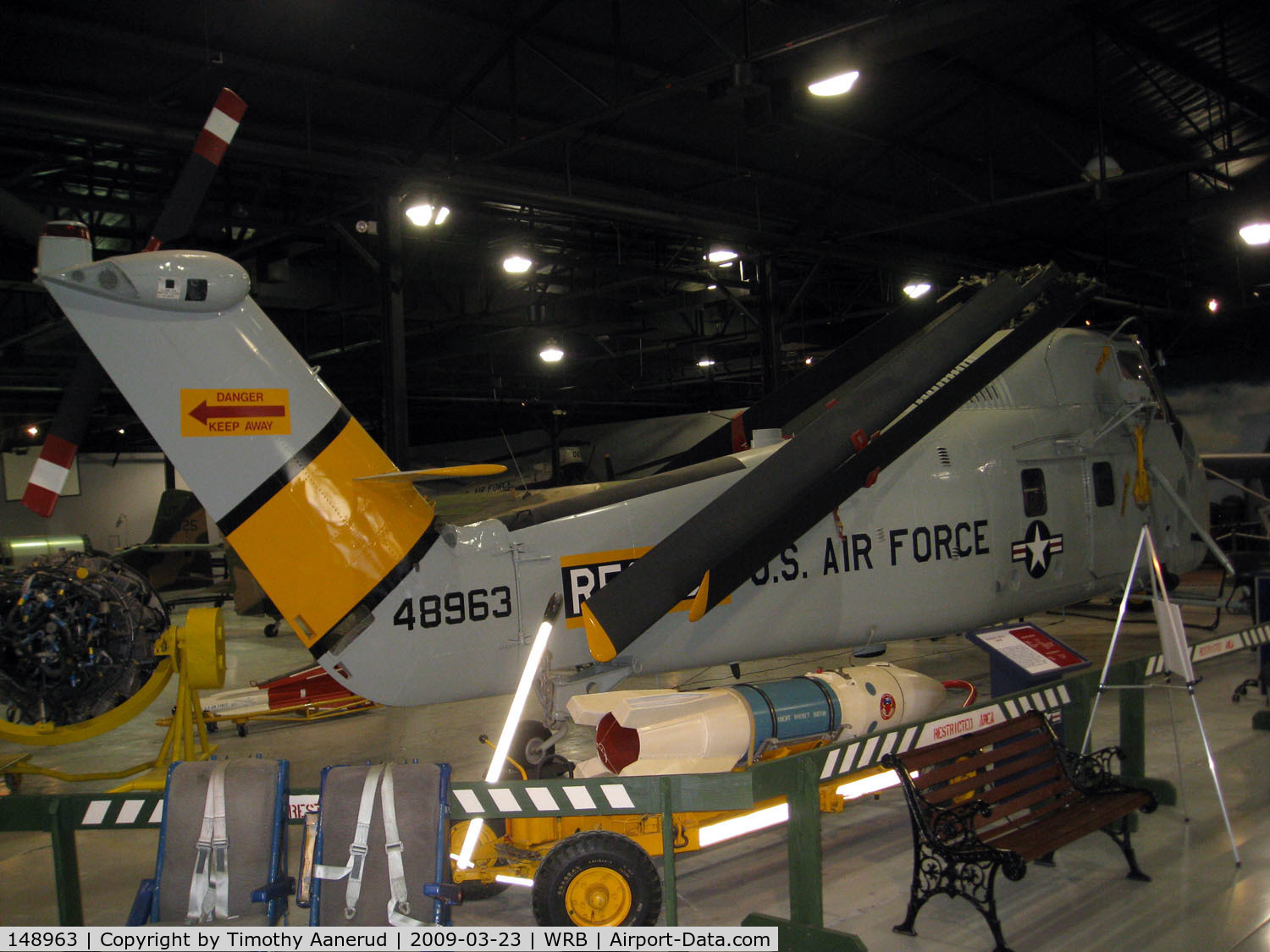 148963, 1958 Sikorsky SH-34J Seabat C/N 58-1366, Museum of Aviation, Robins AFB