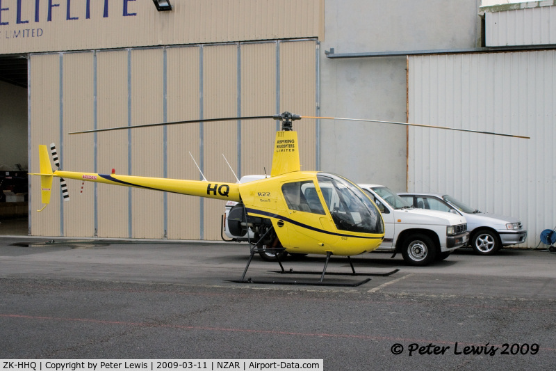 ZK-HHQ, Robinson R22 Beta C/N 3838, Aspiring Helicopters Ltd., Wanaka
