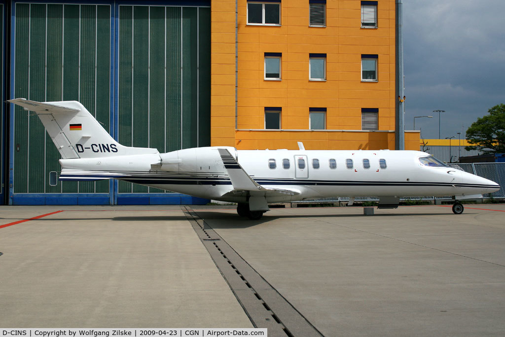 D-CINS, 2007 Learjet 45 C/N 45-347, visitor