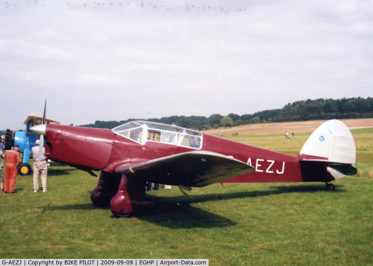 G-AEZJ, 1937 Percival P-10 Vega Gull C/N K.65, NICE VINTAGE PERCIVAL