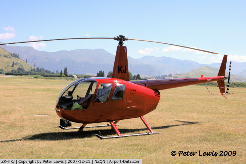 ZK-HKJ, Robinson R44 II C/N 10757, W H Johnstone, Christchurch