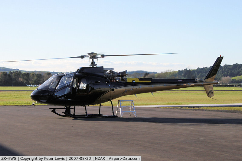 ZK-HWS, Aerospatiale AS-350BA Ecureuil C/N 2643, Nelson Helicopters Ltd., Nelson