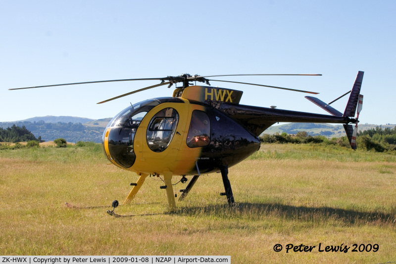 ZK-HWX, Hughes 369HS C/N 1010357S, Central Helicopters Ltd., Opotiki