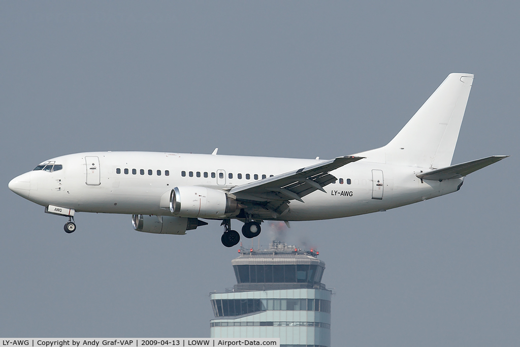 LY-AWG, 1993 Boeing 737-522 C/N 26700, Sky Euope 737-500