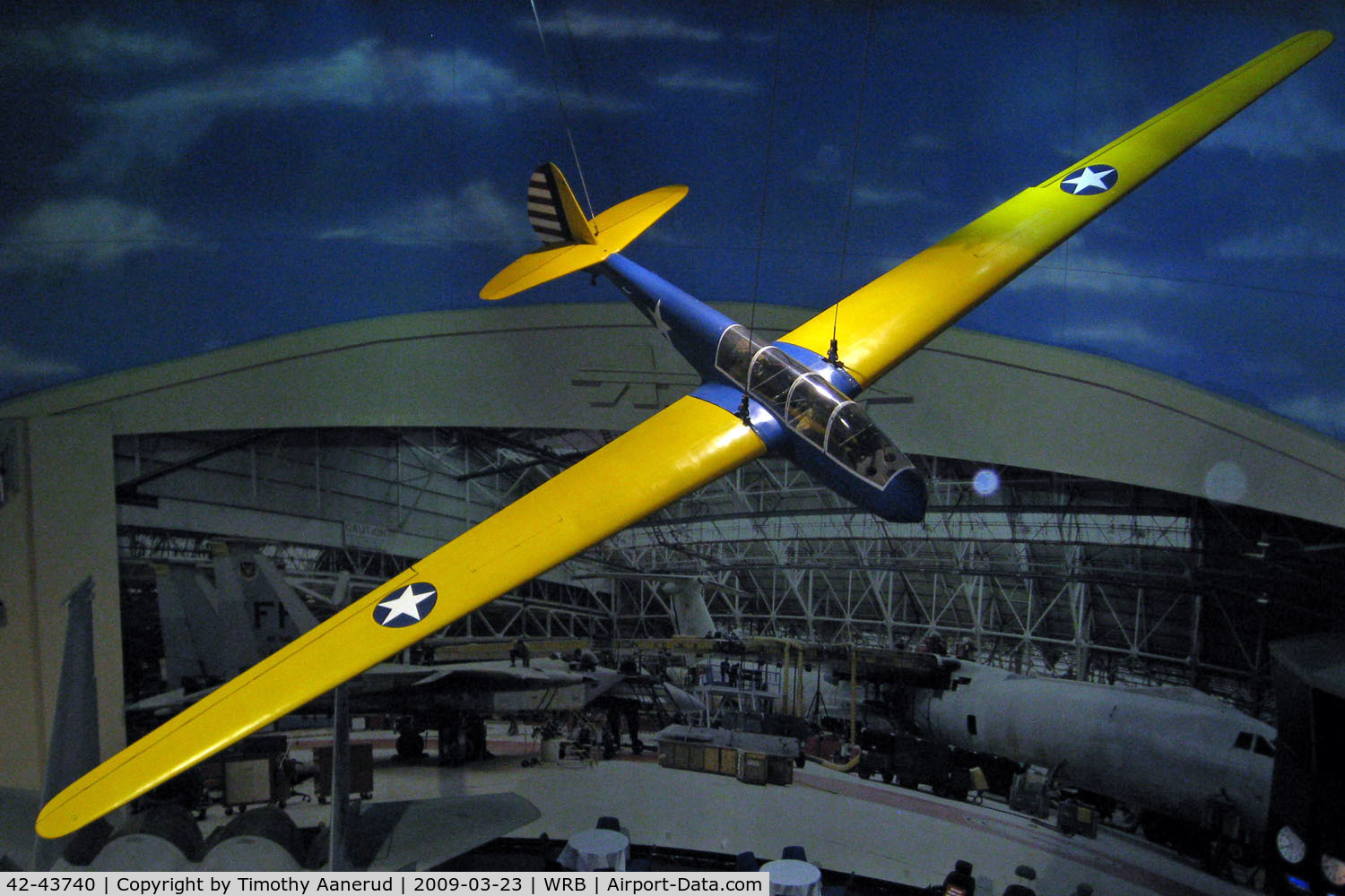 42-43740, 1943 Laister-Kauffman TG-4 C/N Not found 42-43740, Museum of Aviation, Robins AFB