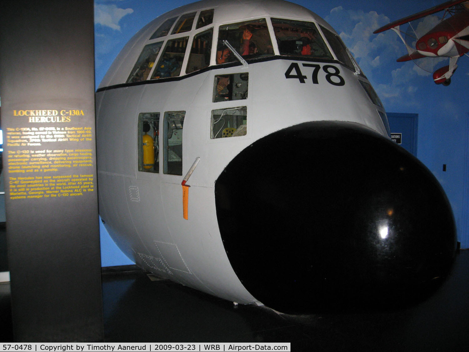 57-0478, Lockheed C-130A Hercules C/N 182-3185, Museum of Aviation, Robins AFB