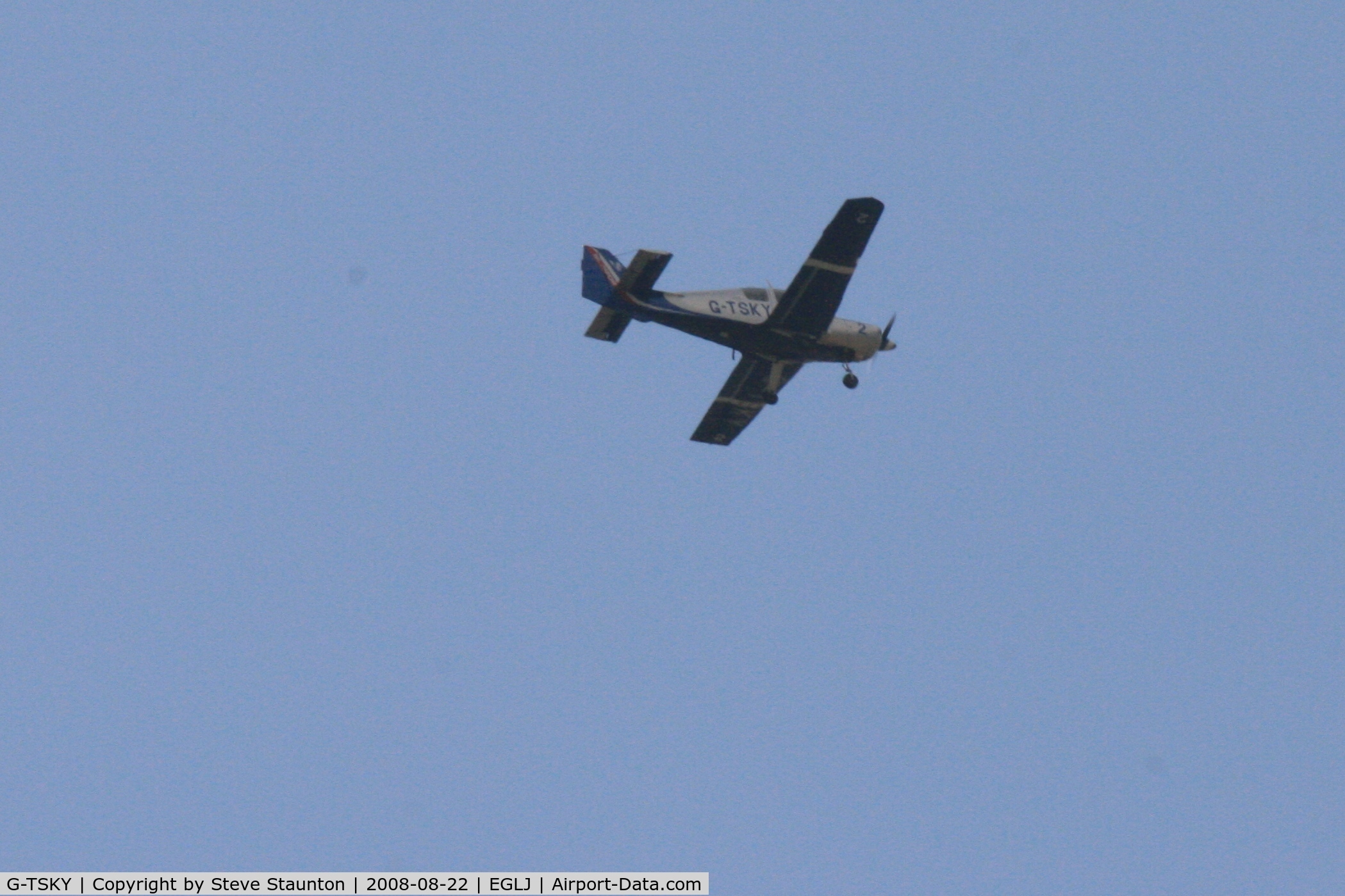 G-TSKY, 1968 Beagle B-121 Pup Series 2 (Pup 150) C/N B121-010, Taken whilst over flying Chalgrove Airfield (EGLJ)