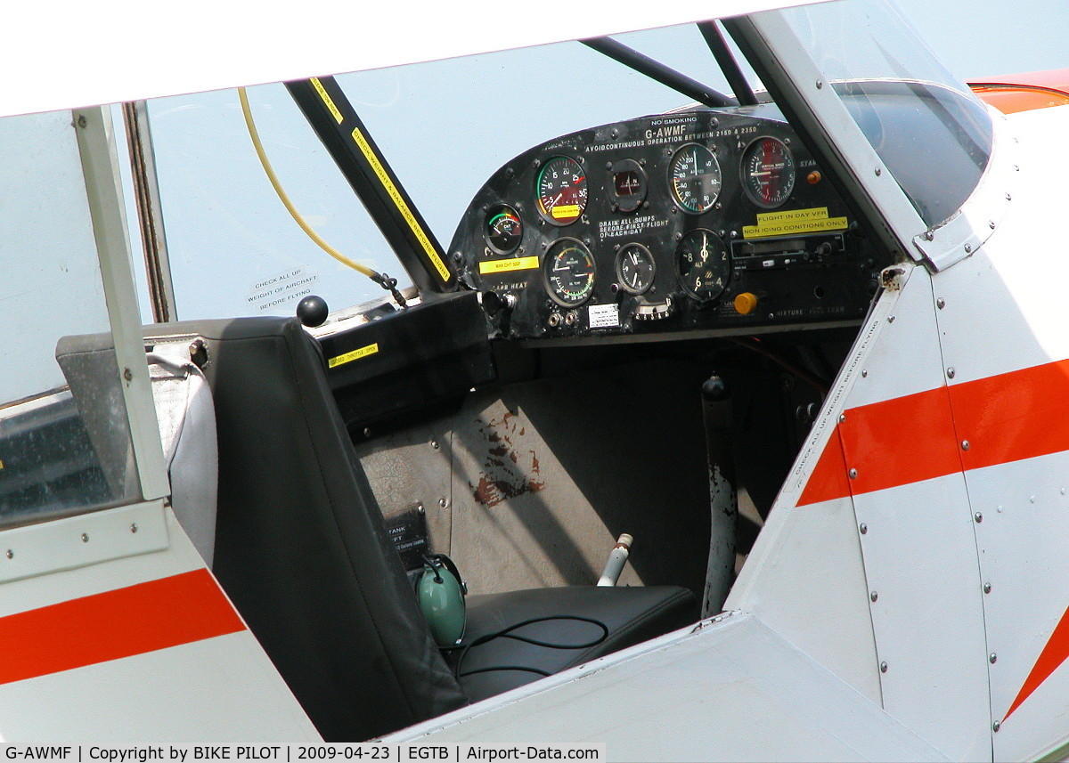 G-AWMF, 1968 Piper PA-18-150 Super Cub C/N 18-8674, THE OFFICE