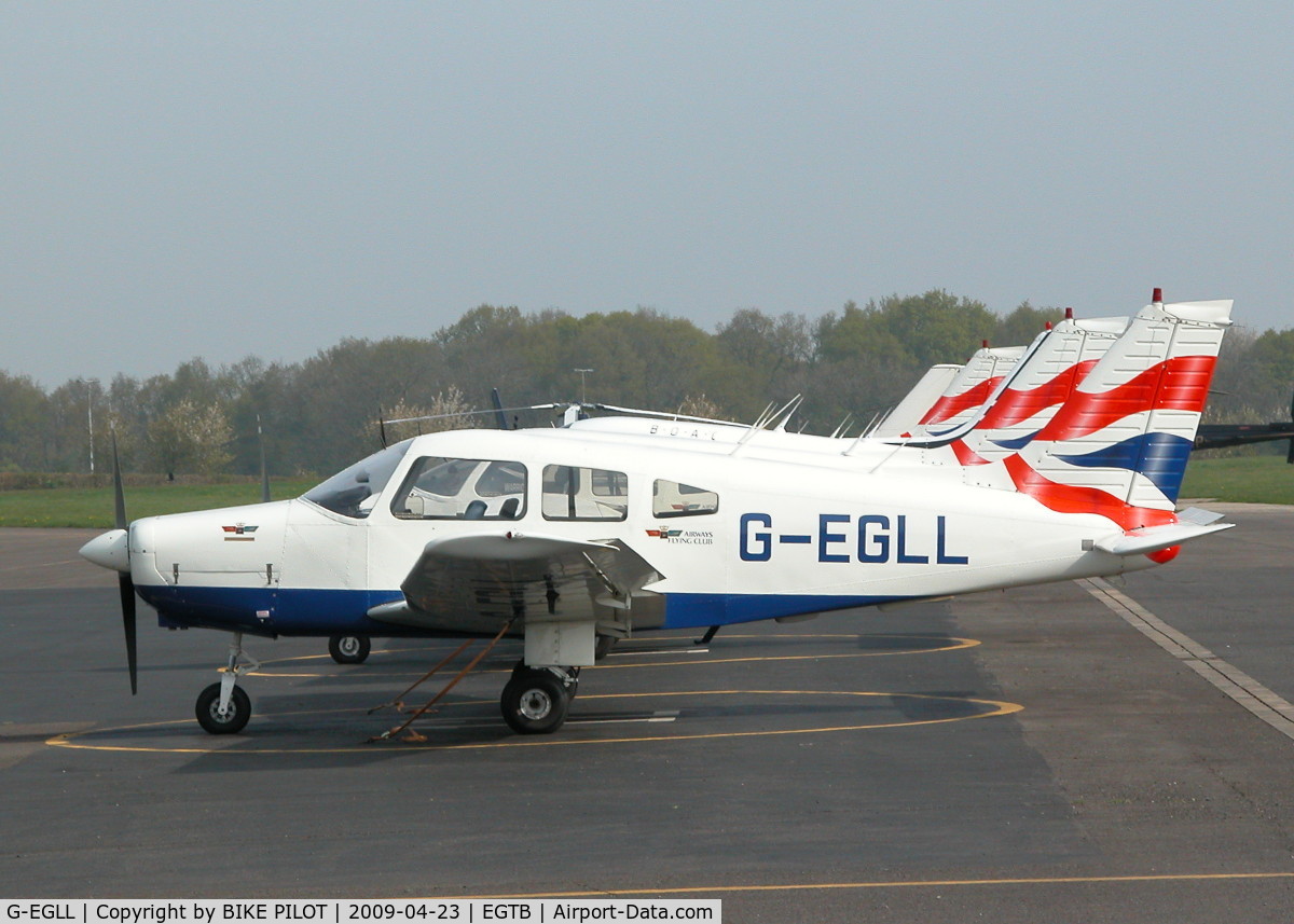 G-EGLL, 1977 Piper PA-28-161 Cherokee Warrior II C/N 28-7816257, CHEROKEE OF THE AIRWAYS AERO ASSN.