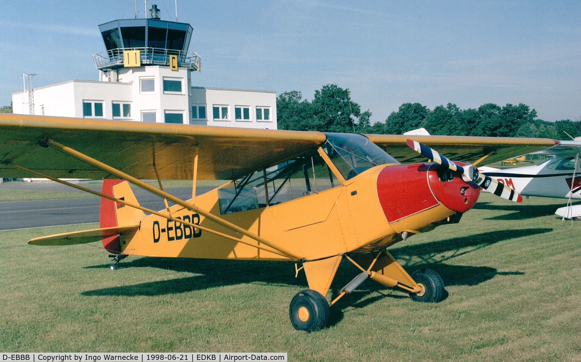 D-EBBB, 1978 Piper PA-18-95 Super Cub Super Cub C/N 18-3425, Piper PA-18-95 Super Cub at Bonn-Hangelar airfield