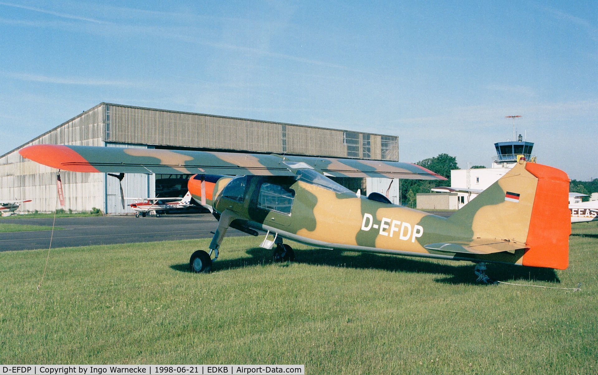 D-EFDP, Dornier Do-27A-4 C/N 463, Dornier Do 27A-4 at Bonn-Hangelar airfield
