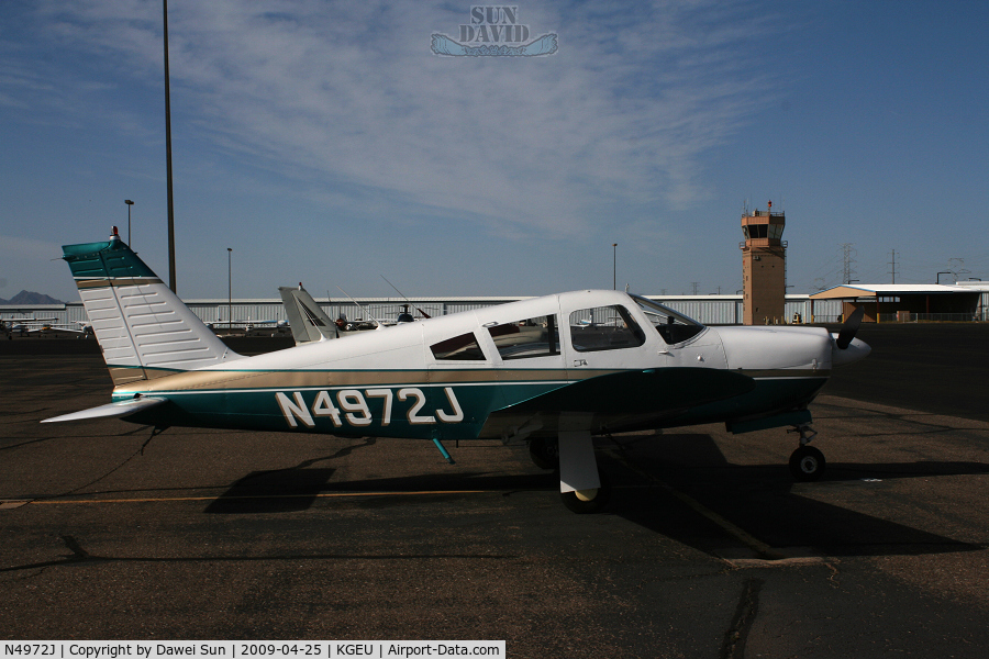 N4972J, 1968 Piper PA-28R-180 Cherokee Arrow C/N 28R-30723, 4972J@KGEU