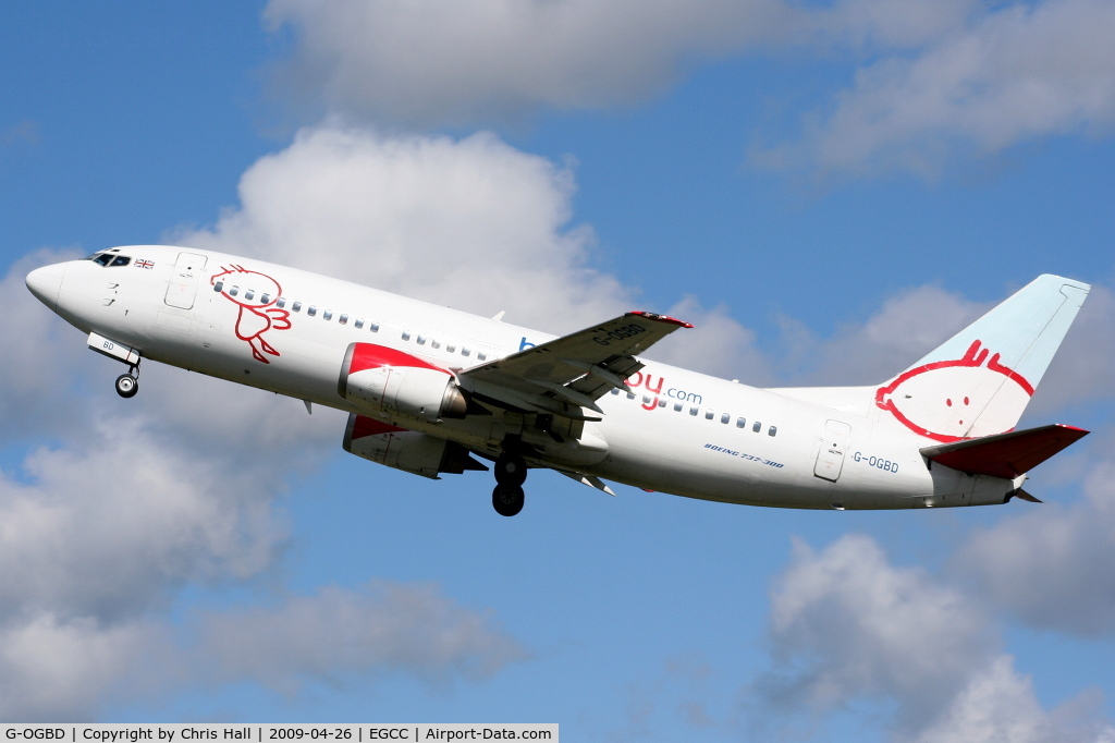 G-OGBD, 1995 Boeing 737-3L9 C/N 27833, BMI Baby