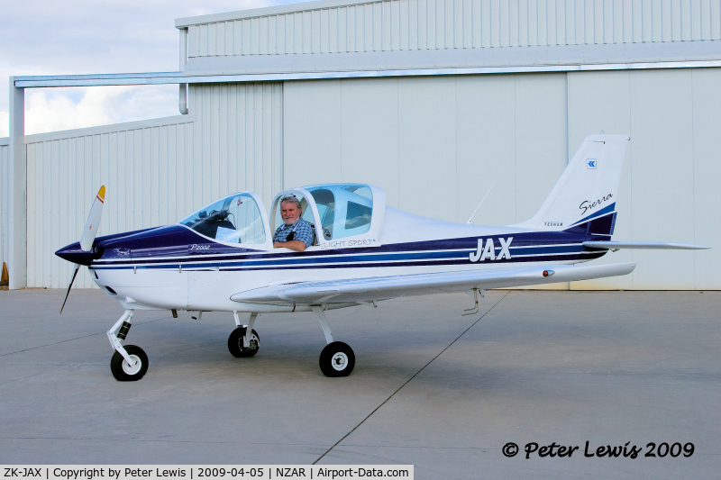 ZK-JAX, 2008 Tecnam P-2002 Sierra C/N 297, Ardmore Aviation Services Ltd., Ardmore