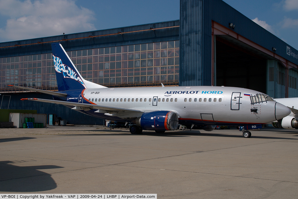 VP-BOI, 1990 Boeing 737-505 C/N 24650, Aeroflot Nord Boeing 737-500