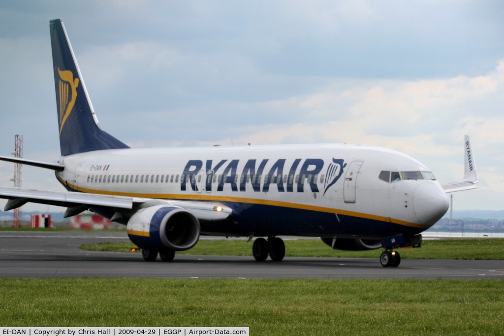 EI-DAN, 2003 Boeing 737-8AS C/N 33549, Ryanair