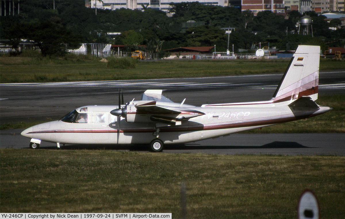 YV-246CP, 1976 Rockwell 690A Turbo Commander Turbo Commander C/N 11278, SVFM