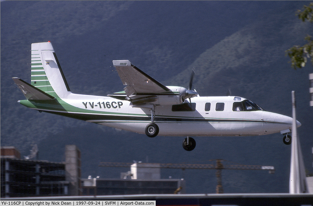 YV-116CP, 1977 Rockwell 690B Turbo Commander C/N 11377, SVFM