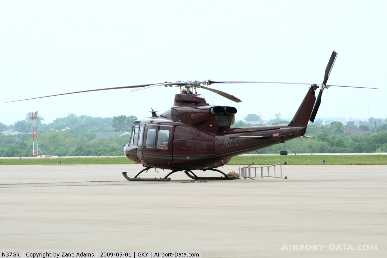 N37GR, 1998 Bell 412 C/N 36209, At Arlington Municipal
